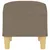 Produktbild 4 för Bänk taupe 70x35x41 cm tyg