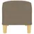 Produktbild 4 för Bänk taupe 100x35x41 cm tyg