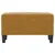 Produktbild 3 för Bänk brun 70x35x41 cm sammet