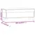 Produktbild 7 för Bänk rosa 100x35x41 cm sammet