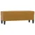 Produktbild 2 för Bänk brun 100x35x41 cm sammet