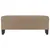 Produktbild 3 för Bänk cappuccino 100x35x41 cm konstläder