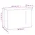 Produktbild 8 för Matbord svart 110x55x75 cm massivt furuträ