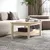 Produktbild 5 för Soffbord 80x50x40 cm massivt furu