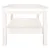 Produktbild 4 för Soffbord vit 80x50x40 cm massivt furu