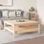 Produktbild 4 för Soffbord 100x100x40 cm massiv furu
