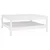 Produktbild 2 för Soffbord vit 100x100x40 cm massivt furu