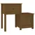 Produktbild 3 för Sängbord 2 st honungsbrun 79,5x38x65,5 cm massiv furu
