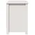 Produktbild 6 för Tv-bänk vit 103x36,5x52 cm massiv furu