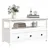 Produktbild 4 för Soffbord vit 102x49x55 cm massiv furu