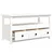 Produktbild 7 för Soffbord vit 102x49x55 cm massiv furu