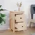 Produktbild 6 för Sängbord 40x35x61,5 cm massiv furu