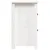 Produktbild 5 för Sängbord vit 40x35x61,5 cm massiv furu