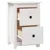 Produktbild 4 för Sängbord 2 st vit 40x35x61,5 cm massiv furu