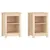 Produktbild 2 för Sängbord 2 st 40x35x55 cm massivt furuträ