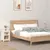 Produktbild 7 för Sängbord 2 st vit 40x35x55 cm massiv furu