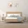 Sängbord 2 st vit 40x35x55 cm massiv furu