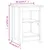 Produktbild 9 för Sängbord 2 st honungsbrun 40x35x55 cm massiv furu