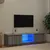 Produktbild 8 för Tv-bänk med LED-belysning grå sonoma 140x40x35,5 cm