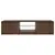 Produktbild 6 för TV-bänk med LED-belysning brun ek 140x40x35,5 cm