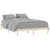 Produktbild 2 för Sängram utan madrass 152x203 cm massiv furu Queen