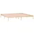 Produktbild 3 för Sängram utan madrass 193x203 cm massiv furu king