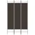 Produktbild 3 för Rumsavdelare 3 paneler brun 120x200 cm tyg