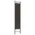 Produktbild 6 för Rumsavdelare 3 paneler brun 120x200 cm tyg