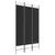 Produktbild 2 för Rumsavdelare 3 paneler 120x200 cm svart tyg