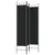 Produktbild 5 för Rumsavdelare 3 paneler 120x200 cm svart tyg