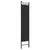 Produktbild 6 för Rumsavdelare 3 paneler 120x200 cm svart tyg