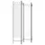 Produktbild 4 för Rumsavdelare 4 paneler vit 160x200 cm tyg