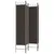 Produktbild 4 för Rumsavdelare 4 paneler brun 160x200 cm tyg
