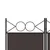 Produktbild 7 för Rumsavdelare 4 paneler brun 160x200 cm tyg