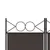 Produktbild 7 för Rumsavdelare 5 paneler brun 200x200 cm tyg