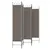 Produktbild 4 för Rumsavdelare 5 paneler antracit 200x200 cm tyg
