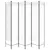 Produktbild 4 för Rumsavdelare 6 paneler vit 240x200 cm tyg
