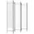 Produktbild 5 för Rumsavdelare 6 paneler vit 240x200 cm tyg