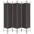 Produktbild 4 för Rumsavdelare 6 paneler brun 240x200 cm tyg