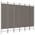 Produktbild 2 för Rumsavdelare 6 paneler antracit 240x200 cm tyg