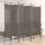 Produktbild för Rumsavdelare 6 paneler antracit 240x200 cm tyg