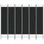 Produktbild 3 för Rumsavdelare 6 paneler svart 240x200 cm tyg