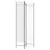 Produktbild 5 för Rumsavdelare 3 paneler vit 120x220 cm tyg