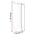 Produktbild 8 för Rumsavdelare 3 paneler vit 120x220 cm tyg