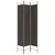 Produktbild 4 för Rumsavdelare 3 paneler brun 120x220 cm tyg