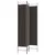 Produktbild 5 för Rumsavdelare 3 paneler brun 120x220 cm tyg