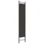 Produktbild 6 för Rumsavdelare 3 paneler brun 120x220 cm tyg