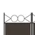 Produktbild 7 för Rumsavdelare 3 paneler brun 120x220 cm tyg