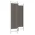 Produktbild 4 för  Rumsavdelare 3 paneler antracit 120x220 cm tyg