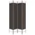 Produktbild 4 för  Rumsavdelare 4 paneler brun 120x220 cm tyg